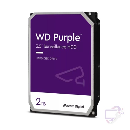 Western Digital Purple Surveillance HDD 3.5" | 2TB SATA III | 5400RPM
