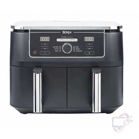 Ninja AF400EU Airfryer XL | Dubbele Mand | 9,5 Liter | Zwart