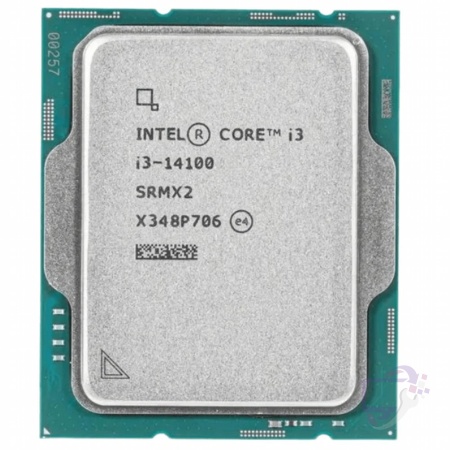 Intel Core i3-14100 | 4 Core | 3,5GHz (4,7GHz Turbo) | LGA 1700 | Processor | CPU | TRAY
