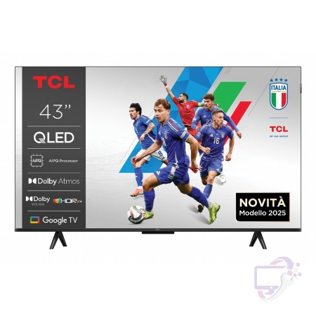 TCL 43P79K (2025) | 43'' Ultra HD 4K | QLED Smart TV | Wifi | Google TV | Dolby Vision | 60Hz