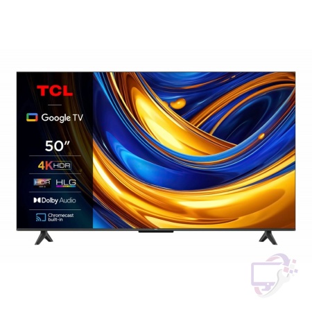 TCL 50P61B 50" | 4K Ultra HD LED Smart TV | Google TV + Wifi | HDR10 | Elegant Design | 60Hz | Open Box