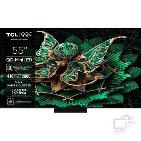 TCL 55C71K (2025) | 55'' Ultra HD 4K | QD-Mini LED Smart TV | Wifi | Google TV | Dolby Vision | 120Hz