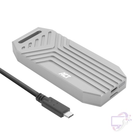 ACT USB 40Gbps M.2 2280 NVMe / PCIe SSD behuizing, tool-free