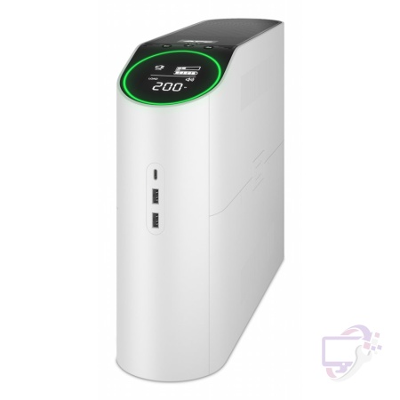 APC Back‑UPS Pro Gaming BGM2200‑GR | 2200 VA / 1320 W UPS | 4x Schuko + 2x IEC‑C13 | RGB + LCD-display