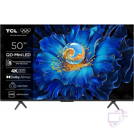 TCL 50C6KS | 50" 4K Ultra HD Mini LED Smart TV | Google TV | Dolby Vision | 60Hz (2025)