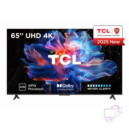 TCL 65V6C | 65" 4K Ultra HD DLED Smart TV | Google TV | Dolby Vision | 60Hz (2025)
