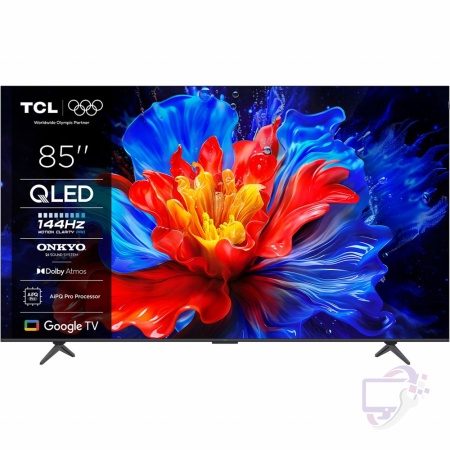 TCL 85P8K | 85" 4K Ultra HD QLED DLED Smart TV | Google TV | Dolby Vision | 144Hz (2025)