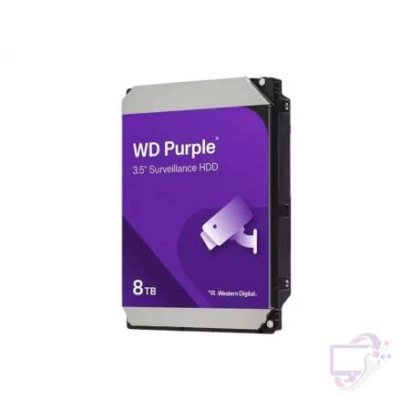 Seagate Purple Surveillance HDD 3.5" | 8TB SATA III | 5400RPM | Recertified