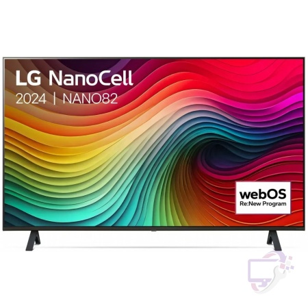 LG NanoCell 43NANO82T6B | 43'' Ultra HD 4K | NanoCell LED Smart TV | Wifi | WebOS 24 | HDR10 | 60Hz