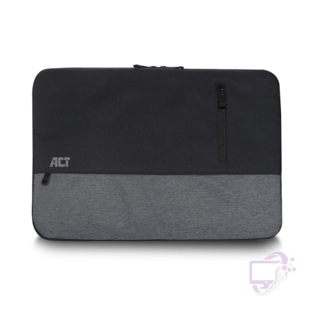 ACT AC8545 15.6" Laptop Sleeve | Zwart/Grijs