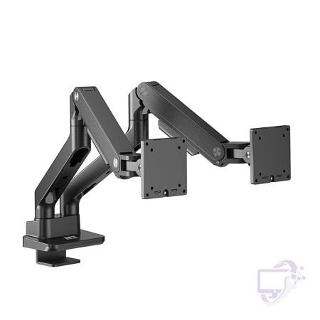 ACT AC8312 Premium | Verstelbare Monitor-bureaubeugel | Tot 35" | Max 20kg | VESA 100x100 | 2 Monitoren