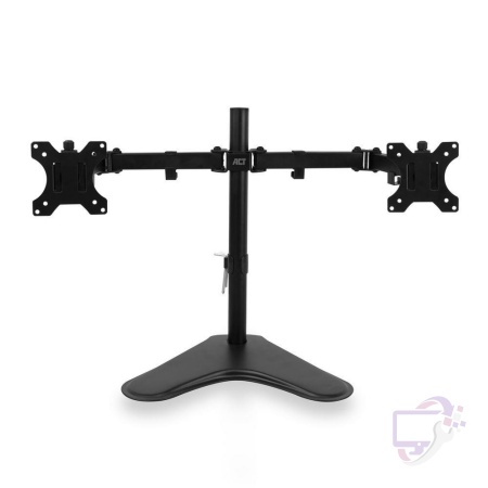 ACT AC8320 | Verstelbare Monitor-bureausteun | Tot 32" | Max 8kg | VESA 100x100 | 2 Monitoren