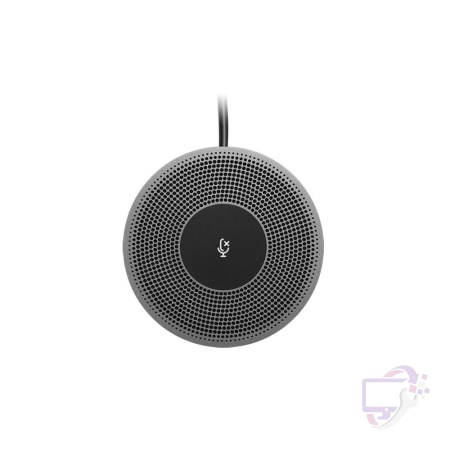 Logitech Expansion Mic for MeetUp | Uitbreidingsmicrofoon | Beamforming | Snoerlengte 6 m | Zwart/Grijs