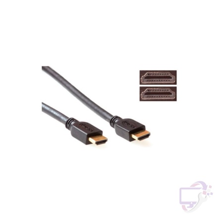 ACT AK3792 | 1,8 m High Speed HDMI Kabel | HDMI Type A naar Type A | Zwart