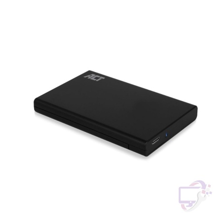 ACT AC1225 | USB-C 3.2 Gen2 2.5" SATA HDD/SSD Behuizing | Tool-Free | 10 Gbps