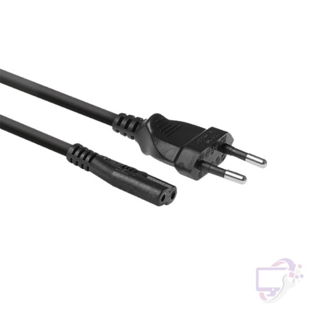 ACT AC3300 | Elektriciteitssnoer | 1,5 Meter | CEE7/16 naar C7 Stekker | Zwart