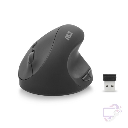 ACT AC5101 Ergo | Draadloze Muis | RF-Draadloos | 1000 DPI | Grijs