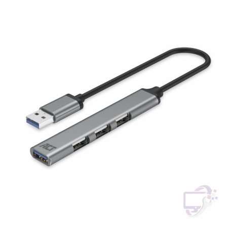 ACT AC6325 | USB 3.2 Gen 1 Interface Hub | Type-A | 5 Gbps | Grijs