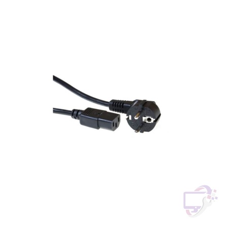 ACT AC3315 | Elektriciteitssnoer | 3 Meter | CEE7/7 naar C13 Stekker | Zwart