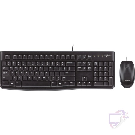 AZERTY | Logitech MK120 | Bedrade Muis en Toetsenbordcombo | AZERTY Frans