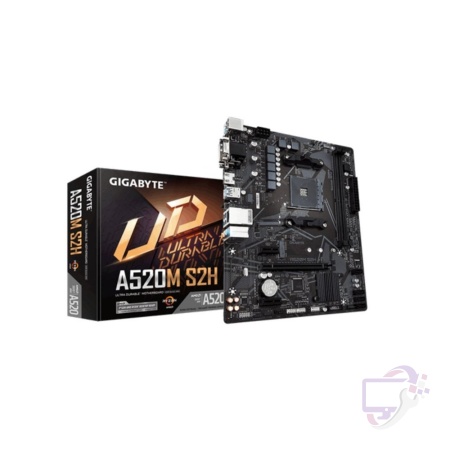 Gigabyte A520M S2H | Socket AM4 | AMD A520 | 2xDDR4 | Micro-ATX | Moederbord
