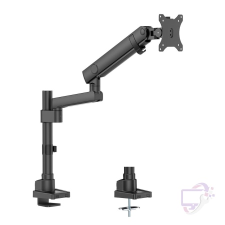 ACT AC8327 | Verstelbare Monitor-bureaubeugel | Tot 32" | Max 12kg | VESA 100x100 | 1 Monitor
