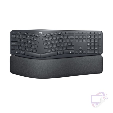 Logitech K860 Ergo | Draadloos Bluetooth Toetsenbord met Receiver | QWERTY