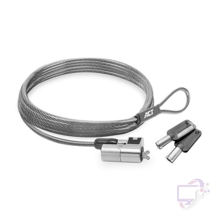 ACT kabelslot | Metallic | 2 m | AC9040