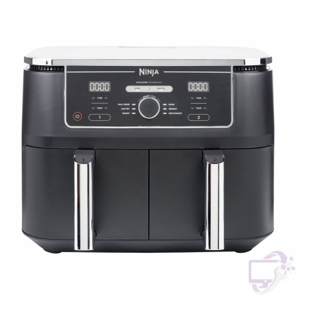 Ninja AF400EU Airfryer XL | Dubbele Mand | 9,5 Liter | Zwart