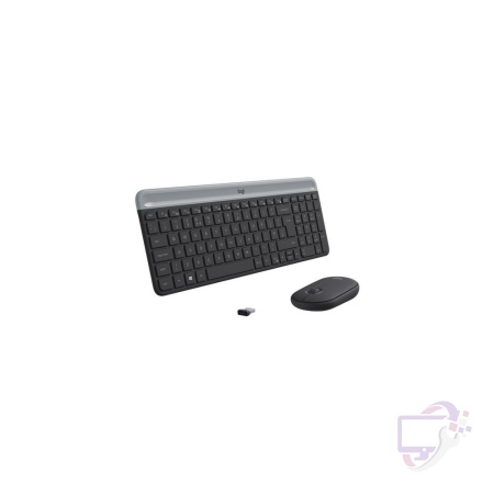 Logitech MK470 Slim | Draadloze Muis en Toetsenbordcombo | QWERTY