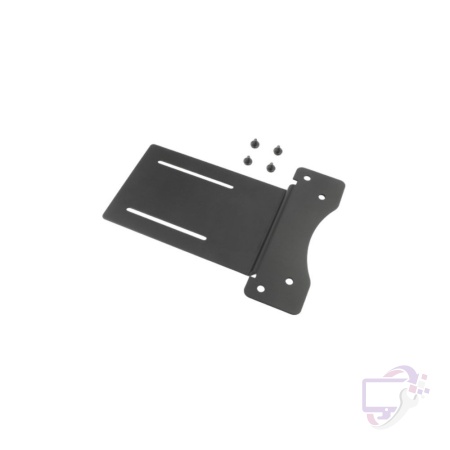 ACT VESA-Adapterplaat | Voor AC7150 Dockingstation | Bevestiging Achter Monitor | Metaal | Zwart