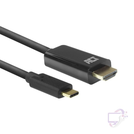 ACT AC7315 | USB-C naar HDMI Kabel | 2 m | Zwart