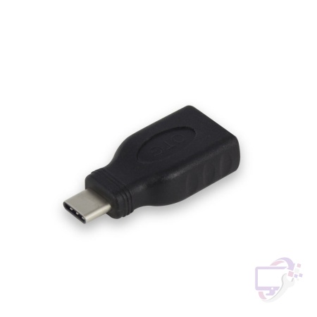 ACT kabel-tussenstuk | USB-A naar USB-C | Zwart | AC7355