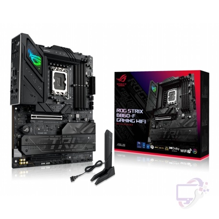 ASUS ROG Strix B860-F GAMING WIFI | Socket LGA 1851 | Intel B860 | 4xDDR5 | ATX | Moederbord