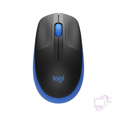 Logitech M190 | Draadloze Muis | Links- en Rechtshandig | RF | 1000 DPI | Zwart/Blauw