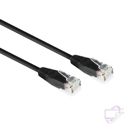 ACT netwerkkabel | Cat6 | U/UTP (UTP) | 0,9 m | Zwart | AC4000