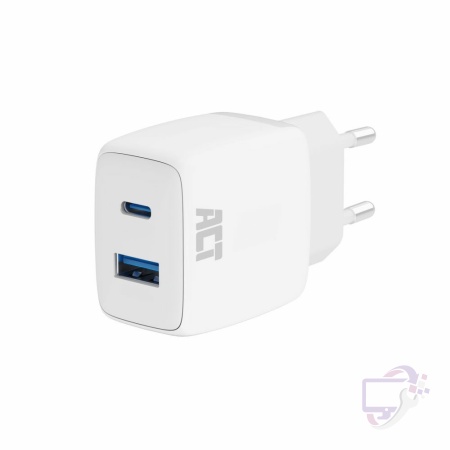 ACT AC2122 | Universele Oplader voor Mobiele Apparaten 20W | Wit | Snel Opladen