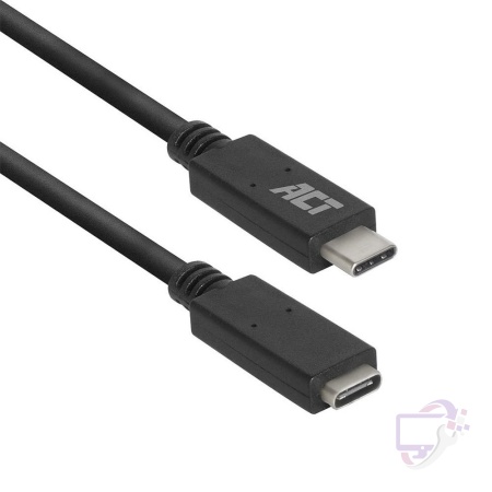 ACT AC7412 | USB 3.2 Gen 1 Kabel | USB-C naar USB-C | 2m | Zwart