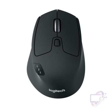 Logitech M720 Triathlon | Draadloze Muis | Rechtshandig | RF + Bluetooth | 1000 DPI | Zwart