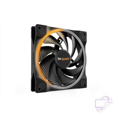 be quiet! Light Wings 140mm PWM High-Speed | Behuizingsventilator 14 cm | Zwart | 1 Stuk