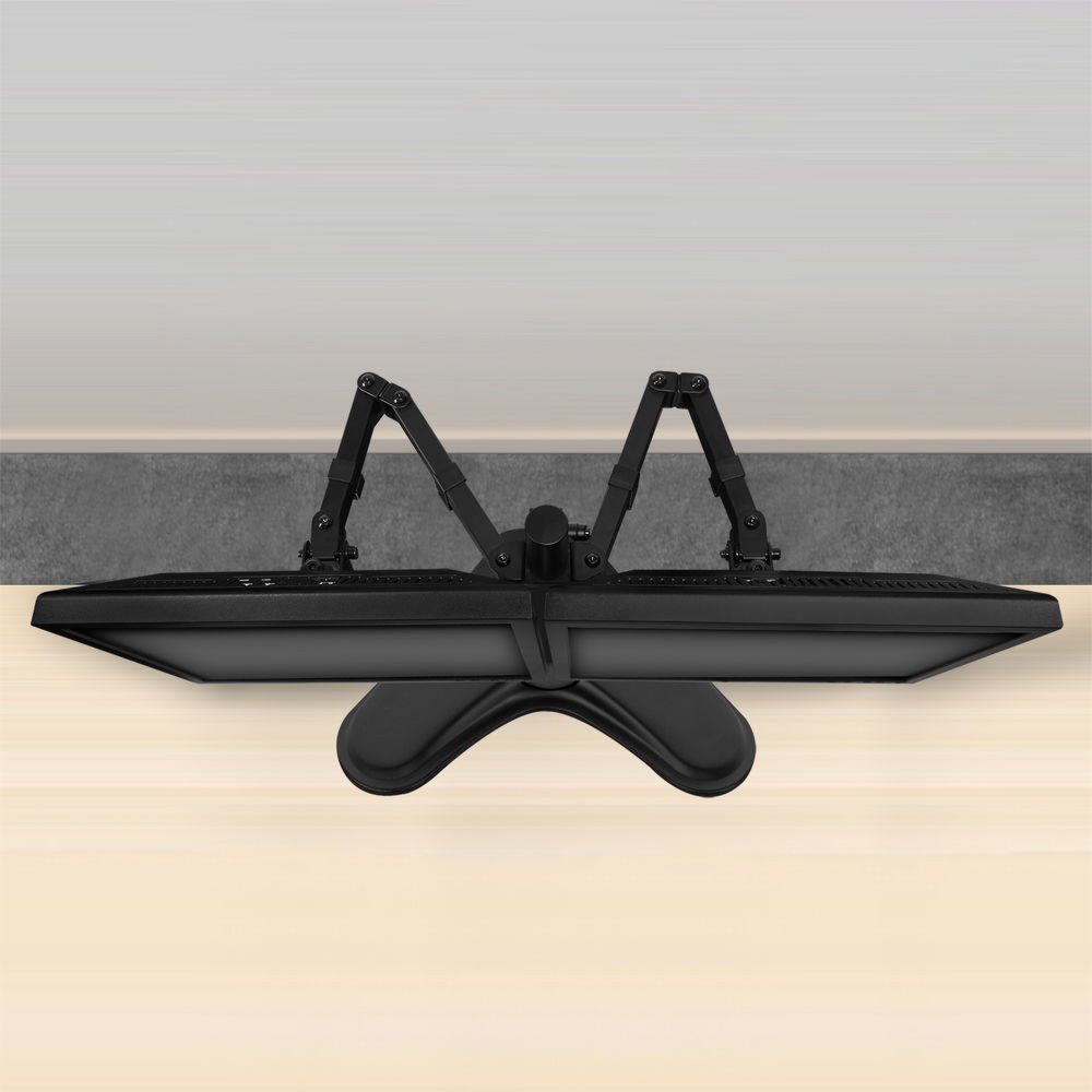 ACT AC8320 | Verstelbare Monitor-bureausteun | Tot 32" | Max 8kg | VESA 100x100 | 2 Monitoren - 1