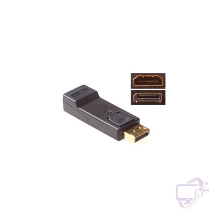 ACT AB3985 | DisplayPort naar HDMI Adapter | Male naar Female