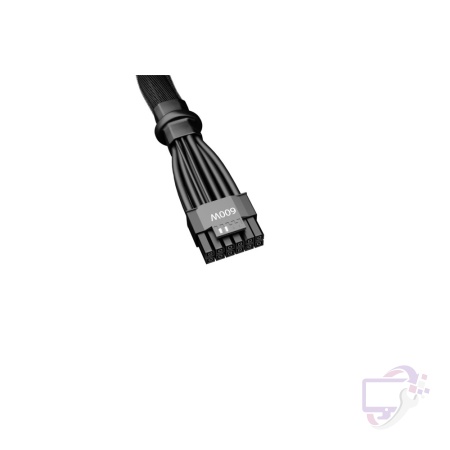 be quiet! BC072 | 12VHPWR PCIe 5.0 Adapterkabel | 600W | Geschikt voor RTX 4080/4090 | Zwart