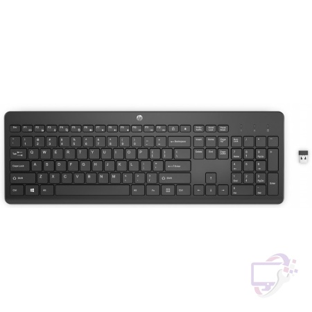 HP 230 | Draadloos Toetsenbord | met USB-A ontvanger | Zwart