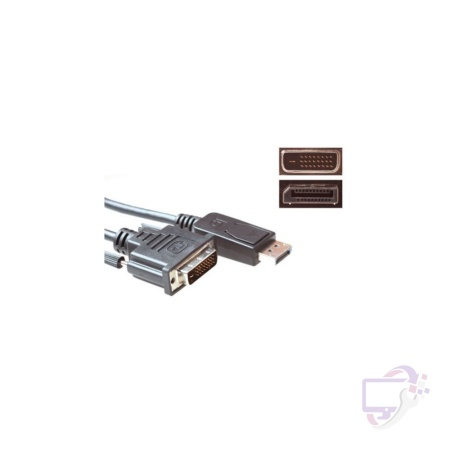 ACT AK3995 | DisplayPort naar DVI Kabel | Male - DVI Male