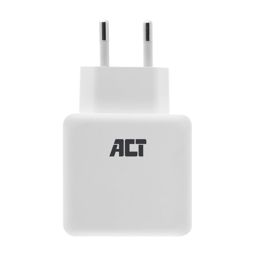 ACT AC2125 | Fast Charge Dual USB-A Oplader 30W | Wit - 4