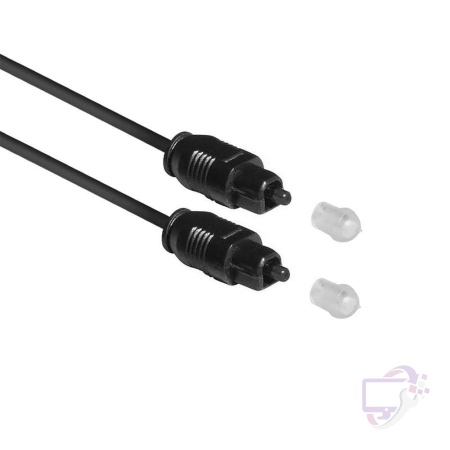 ACT AC3690 | SPDIF Optische Audiokabel | 1,2 Meter | TOSLINK | Zwart