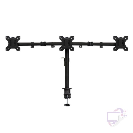 ACT AC8303 | Verstelbare Monitor-bureaubeugel | Tot 27" | Max 7kg | VESA 100x100 | 2 Monitoren