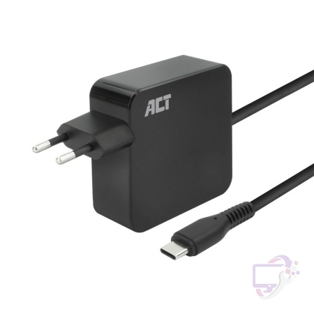 ACT AC2010 | Universele USB-C Notebook Lader | 65 Watt PDP | 2 Meter