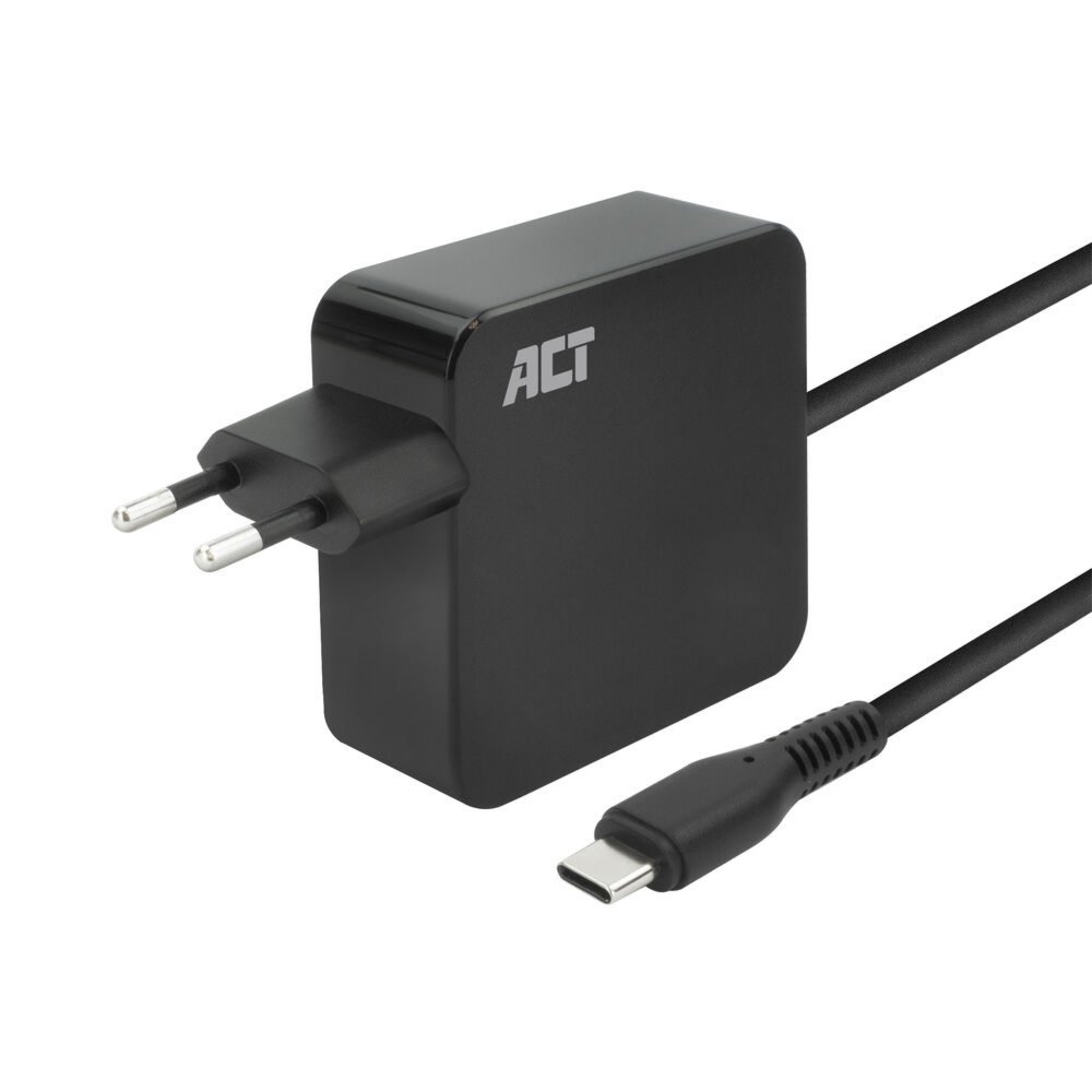 ACT AC2010 | Universele USB-C Notebook Lader | 65 Watt PDP | 2 Meter - 0